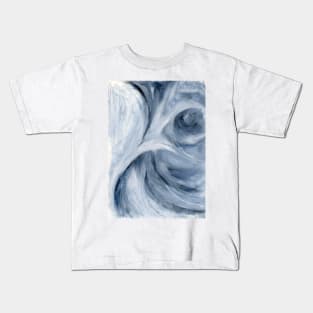 Toulouse abstract chookface Kids T-Shirt